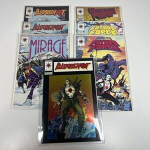 Valiant Bloodshot Doctor Mirage Rai Future Force Secret Weapons Comic Lot Of 7